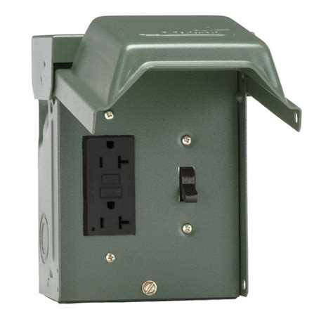 junction box 20 amp|outdoor 20 amp electrical outlet.